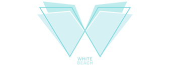 white beach logo