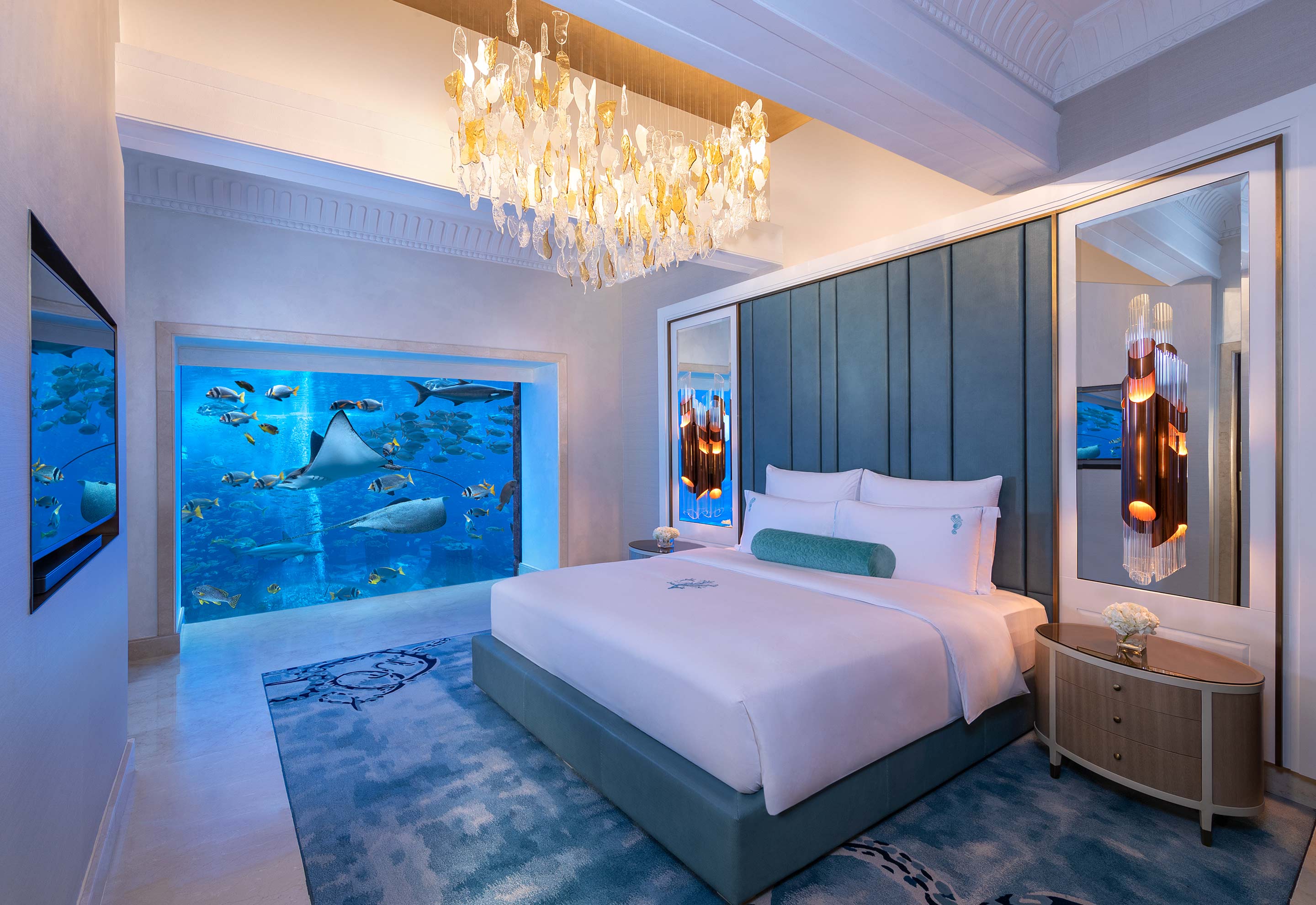 Underwater Suites Underwater Hotel Dubai Atlantis The Palm